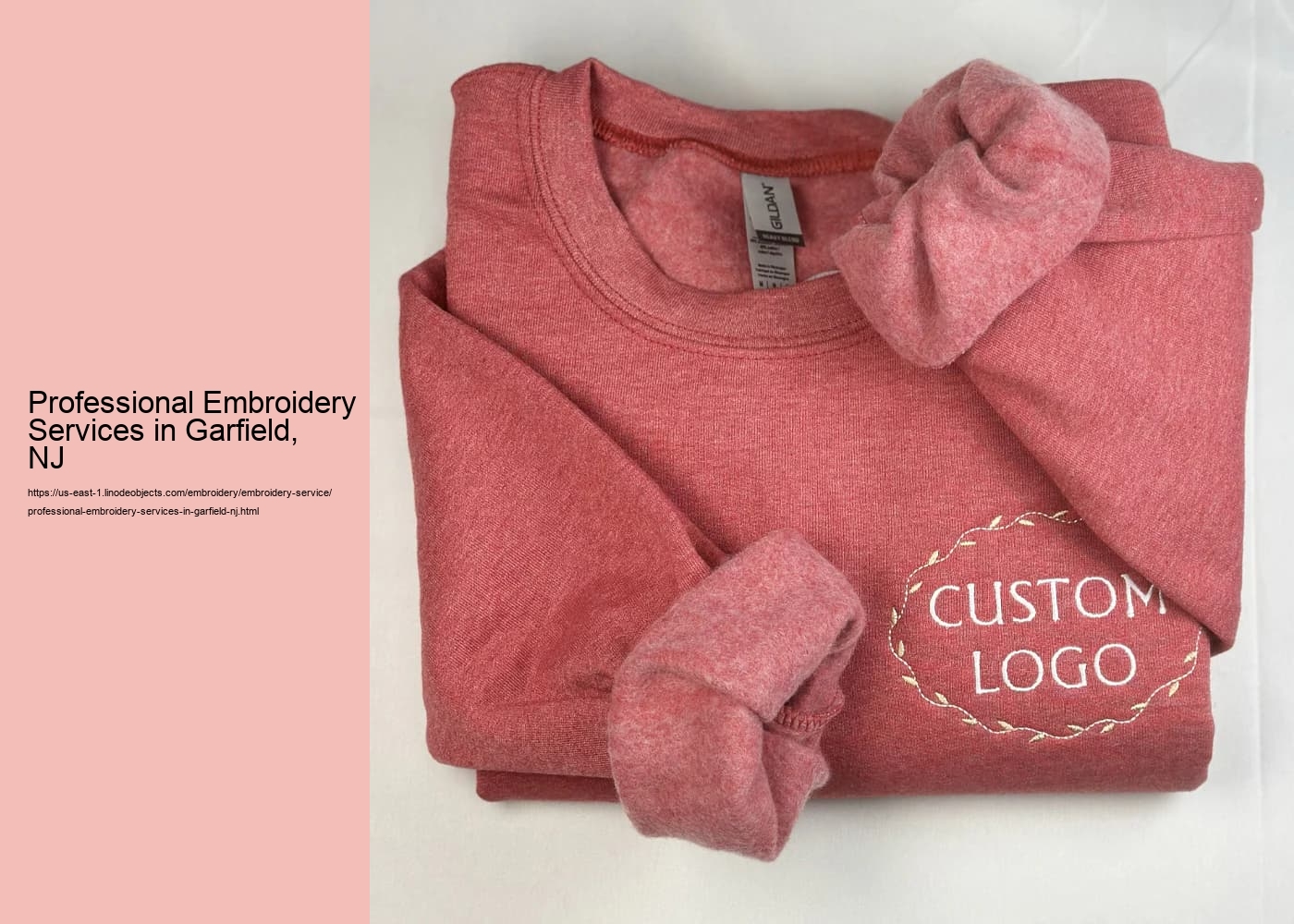 Professional Embroidery Services in Garfield, NJ